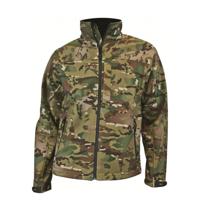 Highlander outdoorjas Odin Soft-Shell heren polyester legergroen - thumbnail