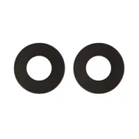 Nuda krukrozet 24mm mat zwart - thumbnail