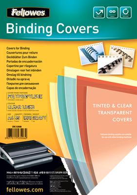 Voorblad fellowes a4 fantasia pp 500micron transp Voorblad fellowes a4 fantasia pp 500micron transp