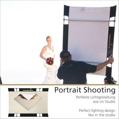 Sunbounce ZEBRA goud Mini Kit 90x125cm