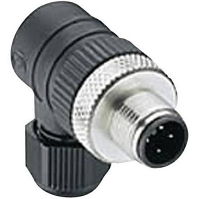 Lumberg Automation 108658 Sensor/actuator connector, niet geassembleerd M12 Aantal polen (sensoren): 5 Stekker, haaks 1 stuk(s)