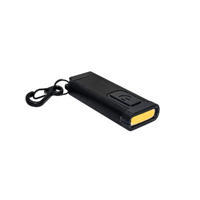 LED's Work mini zaklamp met sleutelhanger - Accu oplaadbaar met USB - SOS functie - Zwart