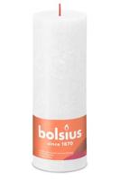 Bolsius Stompkaars 19cm Rustic Shine Cloudy White - thumbnail