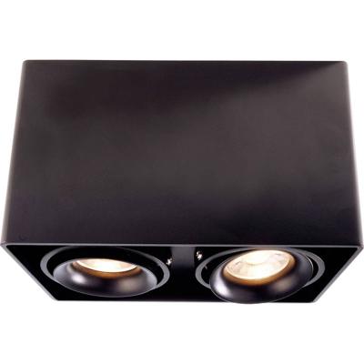 Deko Light 348005 Mona II, Schwarz Plafondlamp GU10 Zwart Deko Light 348005 Mona II, Schwarz Plafondlamp GU10 Zwart