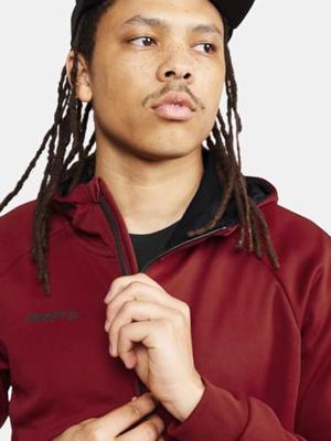 Craft 1909132 Adv Unify Fz Hood Men - Rhubarb - M