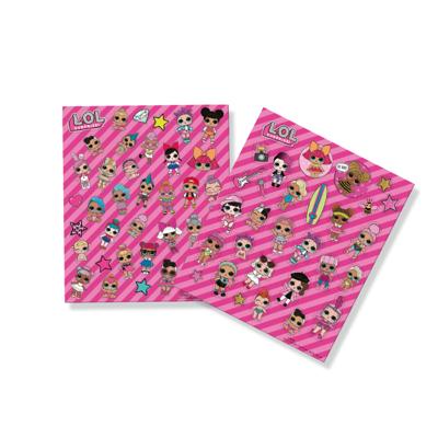 SES Creative L.O.L. surprise sticker 68 stuks SES Creative L.O.L. surprise sticker 68 stuks