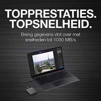 Seagate One Touch STKG1000400 externe solide-state drive 1000 GB Zwart - thumbnail
