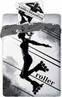 DREAMEE Dekbedovertrek Roller Skater - 140 x 200 cm - Katoen - 70 x 90 cm - thumbnail