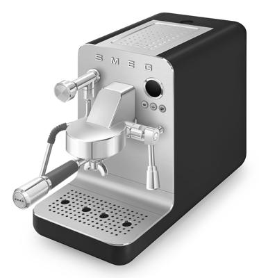 Smeg EMC02BLMEU Espresso apparaat Zwart