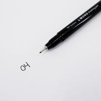 Tombow • fineliner mono drawing pen, line width 04 (approx. 0.40 mm), black - thumbnail