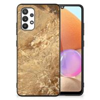 Samsung Galaxy A32 4G | A32 5G Enterprise Editie Marmeren Print Telefoonhoesje Marmer Creme - thumbnail