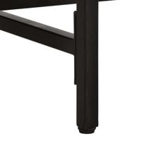 Eettafel 180x90x75 cm massief hout ruw mangohout - thumbnail