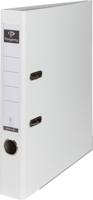 Pergamy ordner, voor ft A4, uit PP en papier, met beschermrand, rug van 5 cm, wit - thumbnail