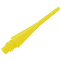 Bull's Longlife softtips (2BA) 25,3 / 6 mm geel 100 stuks - thumbnail