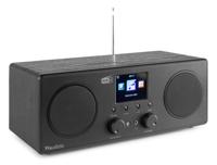 Audizio Bari DAB radio met Bluetooth en wifi internet radio - Zwart - thumbnail