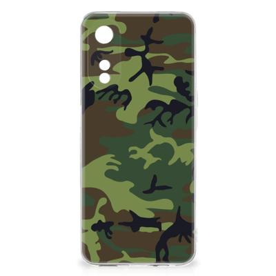 OPPO A78 5G | A58 5G | TPU bumper | Army Dark