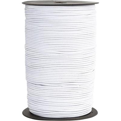 Creativ Company Elastisch koord, dikte 2 mm, wit, 250 m/ 1 rol