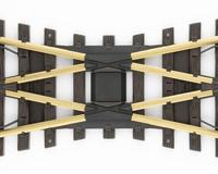 G LGB rails 13200 Kruising 375 mm 22.5 ° 1 stuk(s) - thumbnail