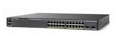 Cisco WS-C2960XR-24PD-I Catalyst 2960-Sf Switch (48 Fe, PoE, 740 Watt, 4x SFP, LAN Base)