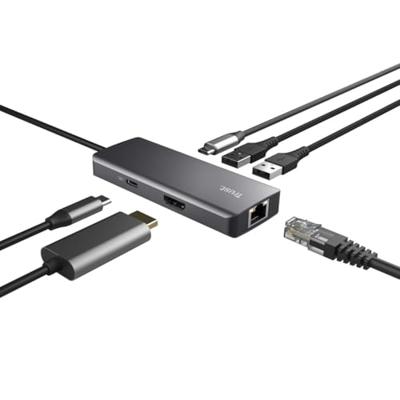 Trust DALYX 6-IN-1 MULTIPORT ADAPTER USB-C dockingstation Geschikt voor merk (dockingstation): Universeel Trust DALYX 6-IN-1 MULTIPORT ADAPTER USB-C dockingstation Geschikt voor merk (dockingstation): Universeel