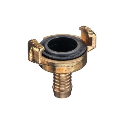 Geka messing klauwkoppeling - met slangpilaar - 13 mm - 1/2 inch