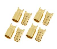 6.0mm goudstekker, Man. + Vrouw. (4 paar) - thumbnail