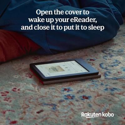 Kobo Clara Colour/BW SleepCover Hoes | Botergeel | Sleep/Wake-technologie | Geïntegreerde bidirectionele standaard | Veganistisch leer | Compatibel met Kobo Clara Colour/BW 6 inch e-reader