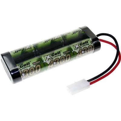 XCell NiMH accupack 7.2 V 4300 Aantal cellen: 6 Tamiya-stekker