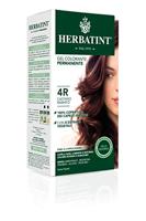 Herbatint Permanente Haarkleuring Koperkastanje 4R Gevoelige Hoofdhuid 150ml - thumbnail