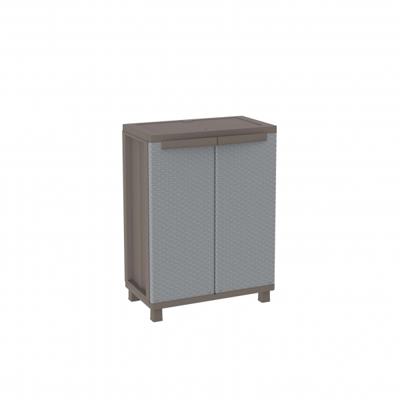 Bezemkast Terry Jrattan 370 Grijs Hars 68 x 37,5 x 91,5 cm 1 Planken