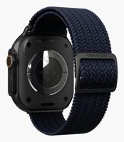 Vonmählen Woven Loop For Apple Watch 44 - 45 - 46 - 49mm One Size Black/Navy - thumbnail