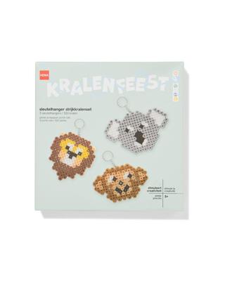 HEMA Strijkkralenset sleutelhanger dieren