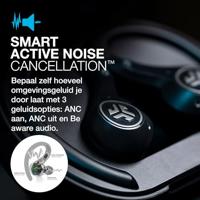 JLab Audio Epic Air Sport Hoofdtelefoons oorhaak, In-ear Bluetooth Zwart - thumbnail