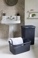 Curver style wasmand 45l antraciet - thumbnail