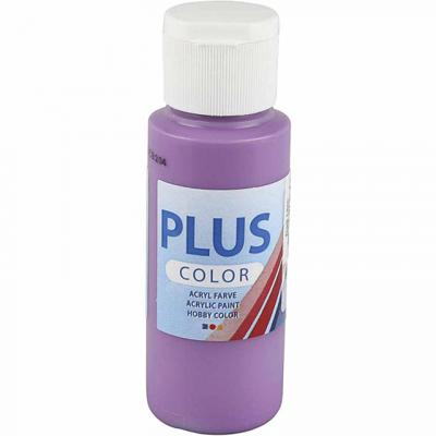 Plus Color acrylverf, dark lilac, 60 ml/ 1 fles Plus Color acrylverf, dark lilac, 60 ml/ 1 fles