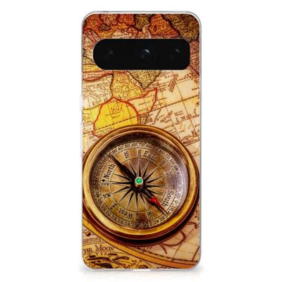 Google Pixel 8 Pro | Silliconen Back Cover | Kompas Google Pixel 8 Pro | Silliconen Back Cover | Kompas