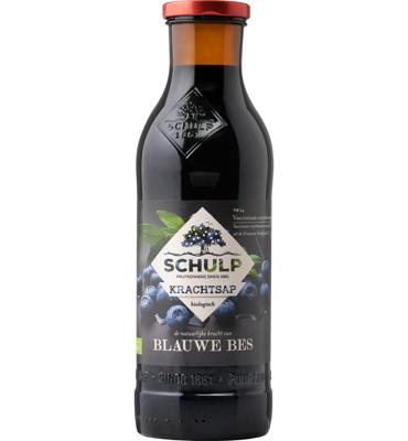 Krachtsap blauwe bessensap puur bio