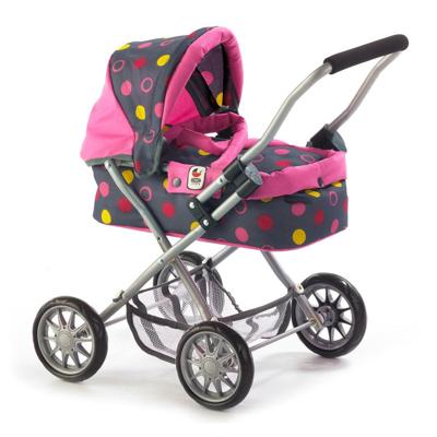 Kleine Poppenwagen Smarty - Funny Pink