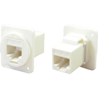 Cliff CP30220XW Adapter, inbouw Wit 1 stuk(s)