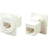 Cliff CP30220XW Adapter, inbouw Wit 1 stuk(s) - thumbnail