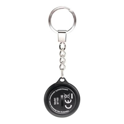 Albrecht Smart Tracker ST-100 Bluetooth tracker Alcantara-zwart - thumbnail
