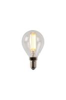 Lucide P45 - Filament lamp - Ø 4,5 cm - LED Dimb. - E14 - 1x4W 2700K - Transparant - thumbnail