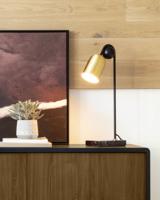 Kave Home Tafellamp 'Natsumi', kleur Koper - thumbnail