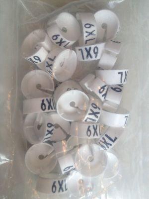 MB wit/zwart 6XL voor op kledinghanger