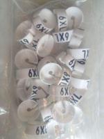 MB wit/zwart 6XL voor op kledinghanger - thumbnail