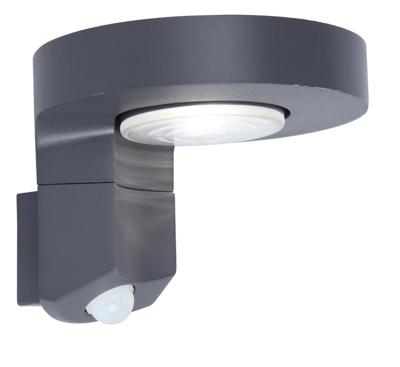 Lutec Solar wandlampDiso antraciet - 6906702335