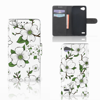 LG Q6 | LG Q6 Plus Hoesje Dogwood Flowers LG Q6 | LG Q6 Plus Hoesje Dogwood Flowers