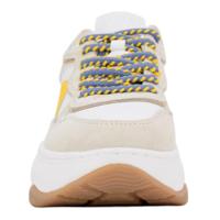 Guess Runner Happy Sneakers Dames Beige/Wit - Maat 40 - Kleur: BeigeWit | Soccerfanshop - thumbnail