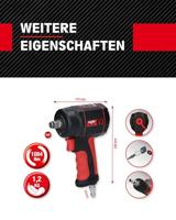 KS Tools 515.1315 515.1315 Pneumatische slagmoersleutel Draaimoment (max.): 488 Nm - thumbnail