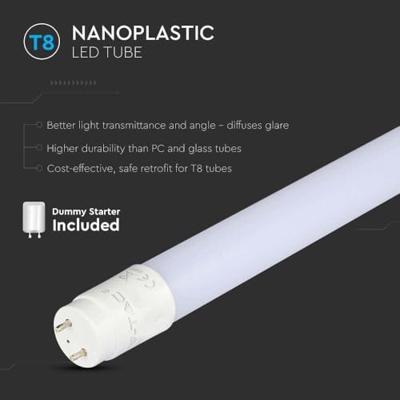 V-TAC LED-buis-Buis Energielabel: F (A - G) G13 T8 14 W Neutraalwit 1 stuk(s) (Ø x h) 28 mm x 900 mm